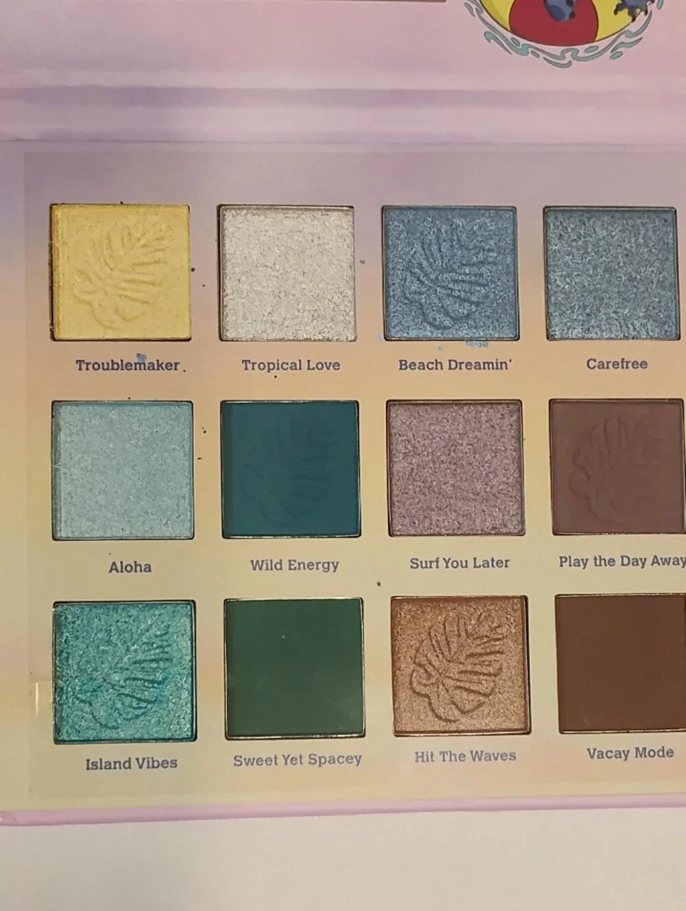 Disney Stitch Eyeshadow Palette - Blue